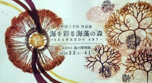 海を彩る海藻の森-野田三千代作品展