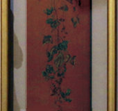 北平真由美　日本画　「夏と秋の間」