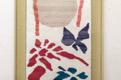 浅野智子　織　「花鳥風月」